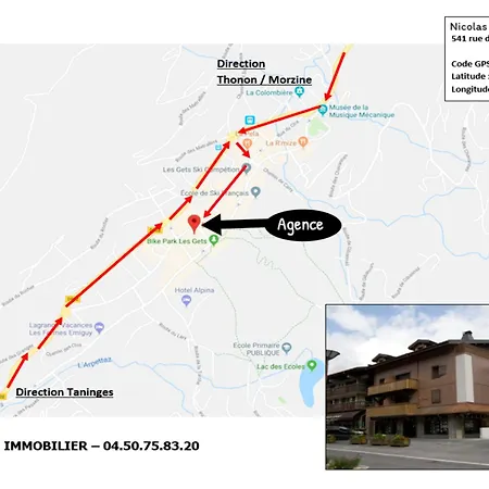 - Superbe Neuf Au Centre, Proche Des Pistes Et Commodites Appartement *